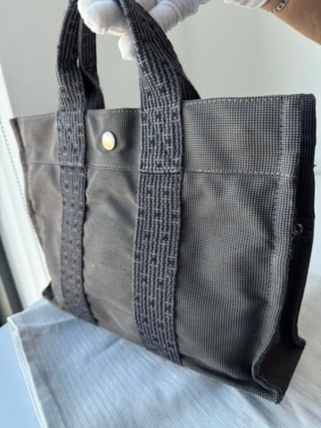 Hermes -  Canvas Air Line PM Tote Bag