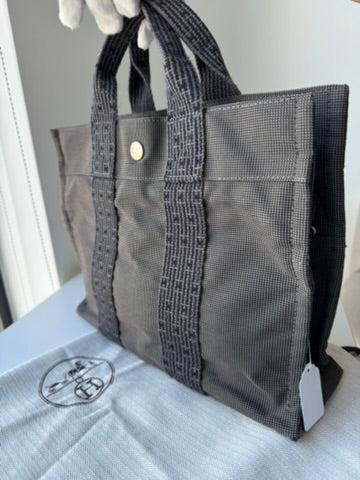 Hermes -  Canvas Air Line PM Tote Bag