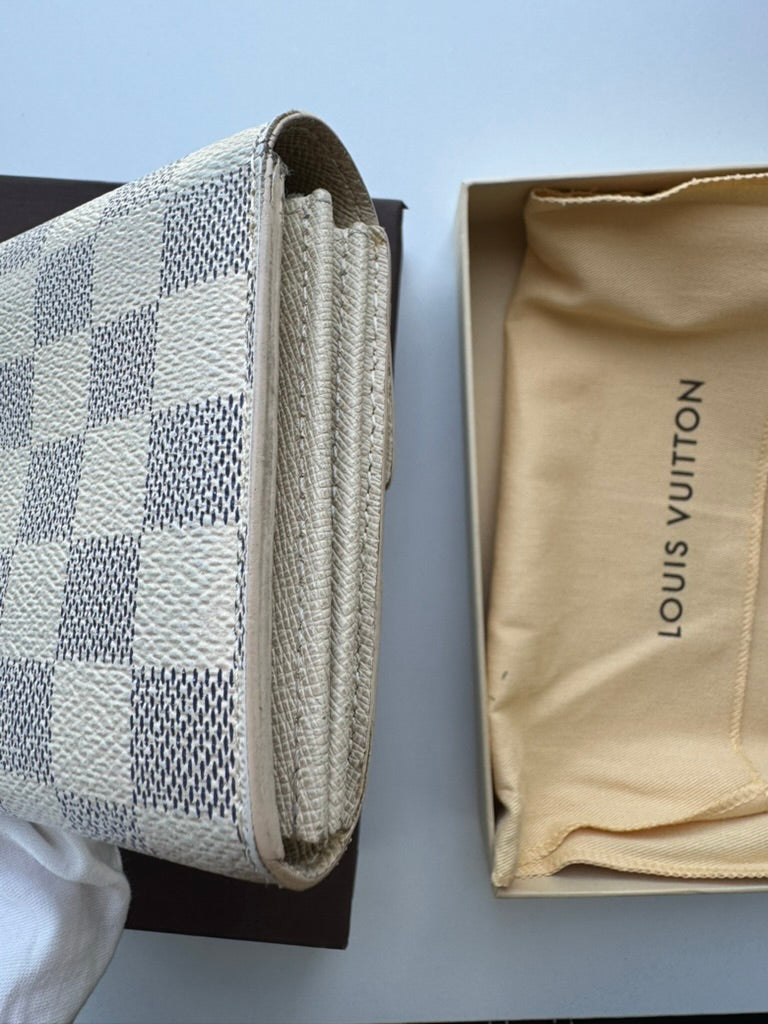 Louis Vuitton - Demier - Leather - Long Wallet w/ comp, Chain. Full Set & COA.