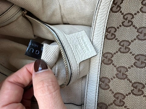 Gucci - Bamboo Top Handle Hobo Bag Beige (COA)