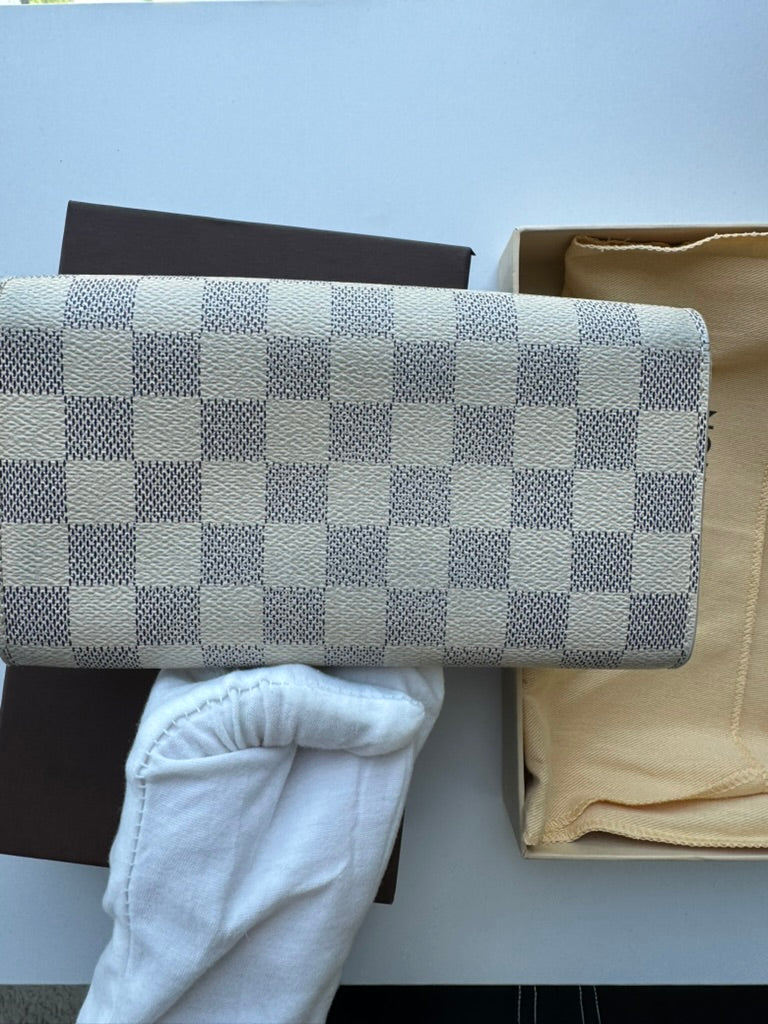 Louis Vuitton - Demier - Leather - Long Wallet w/ comp, Chain. Full Set & COA.