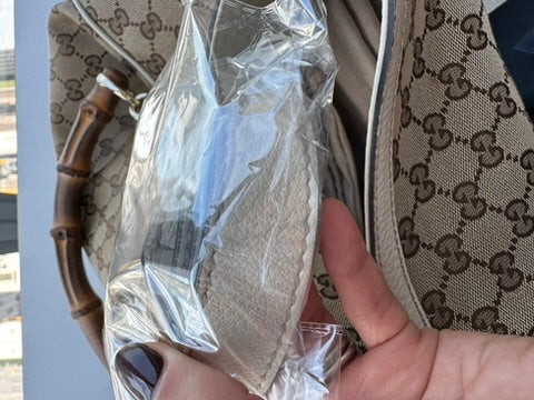 Gucci - Bamboo Top Handle Hobo Bag Beige (COA)