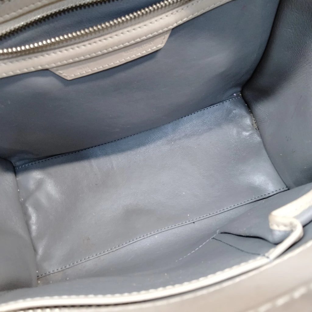 Celine - Luggage Suede and Leather Hand Bag