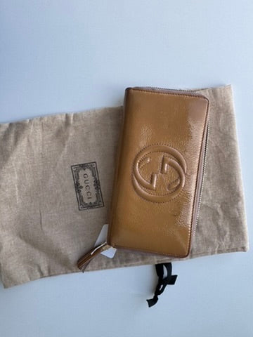 Gucci - Zippy Wallet - Beige - Leather
