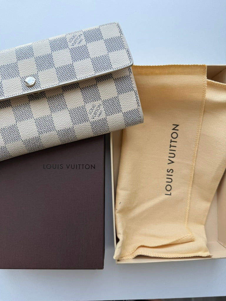 Louis Vuitton - Demier - Leather - Long Wallet w/ comp, Chain. Full Set & COA.