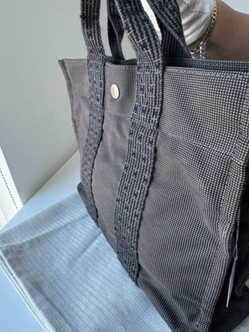 Hermes -  Canvas Air Line PM Tote Bag