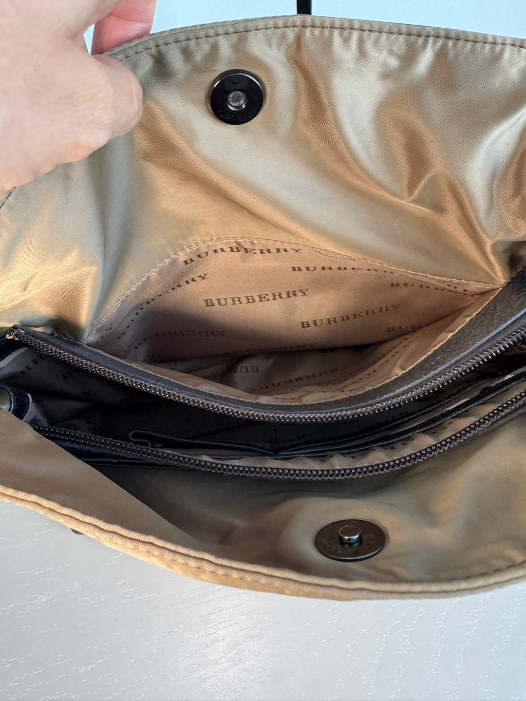 Burberry - Nylon Shoulder Bag