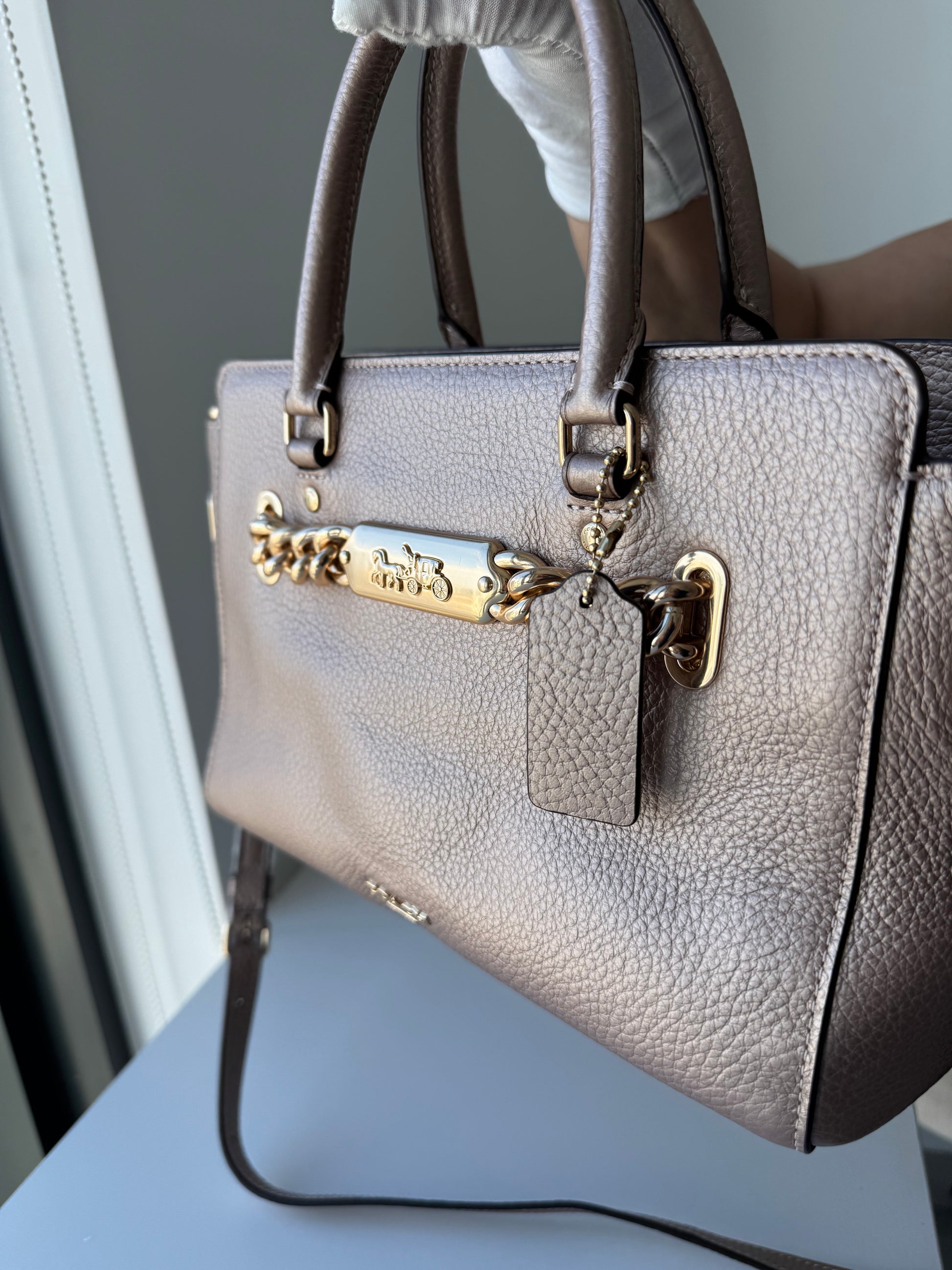 Coach - Brand new with tag, Blake satchel and Rose gold