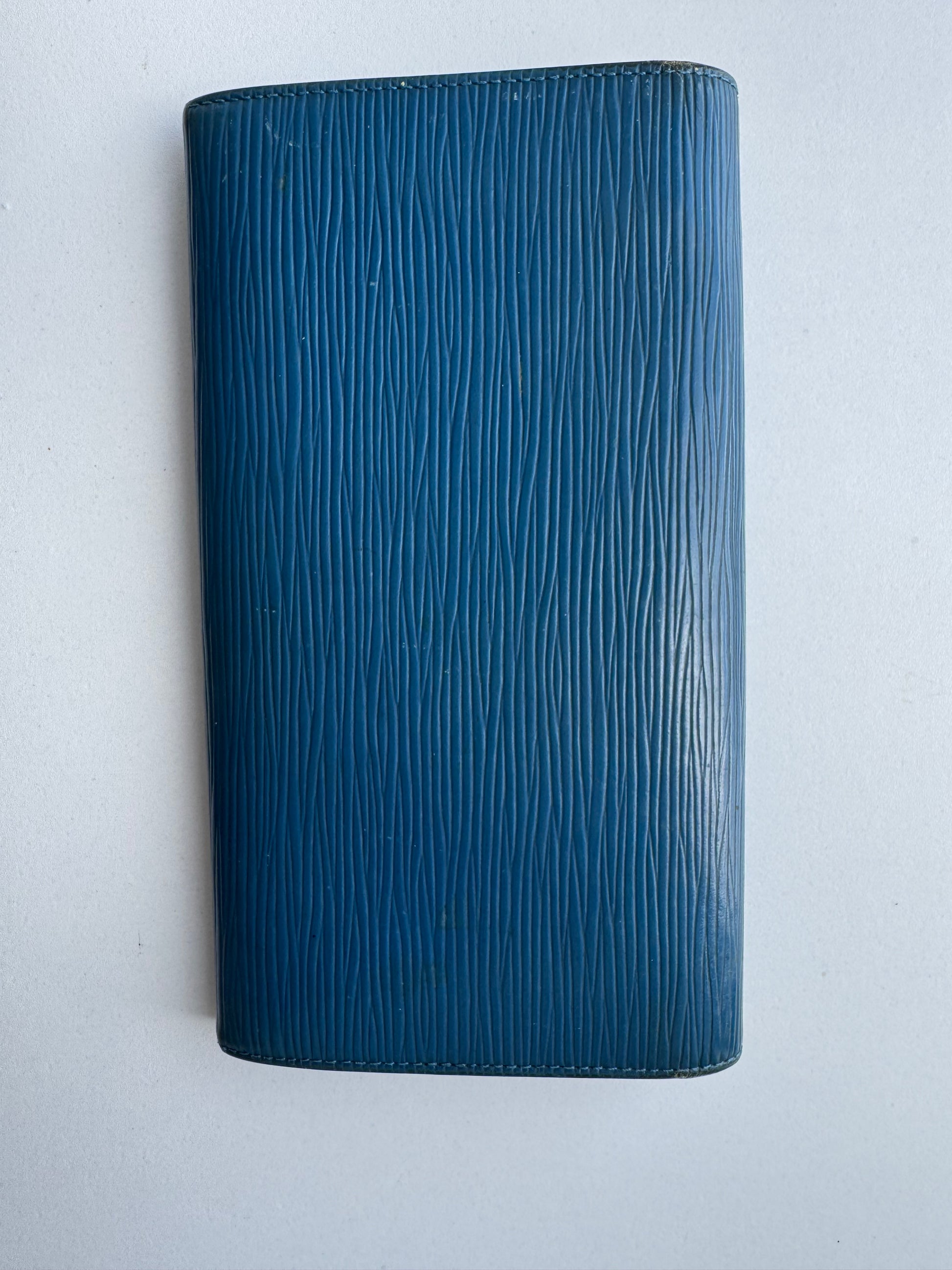 Louis Vuitton - Blue EPI Leather Long Wallet