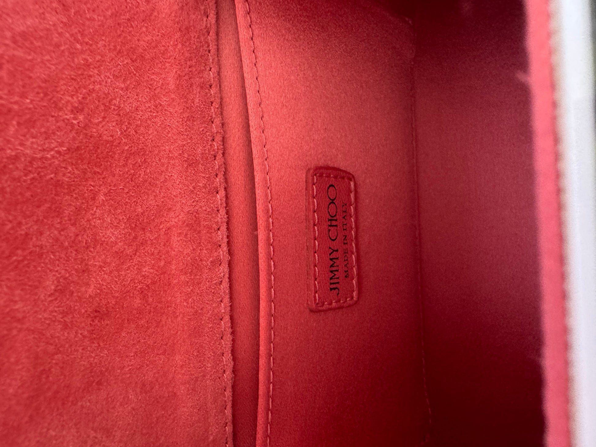 JIMMY CHOO - Sac plexi Green