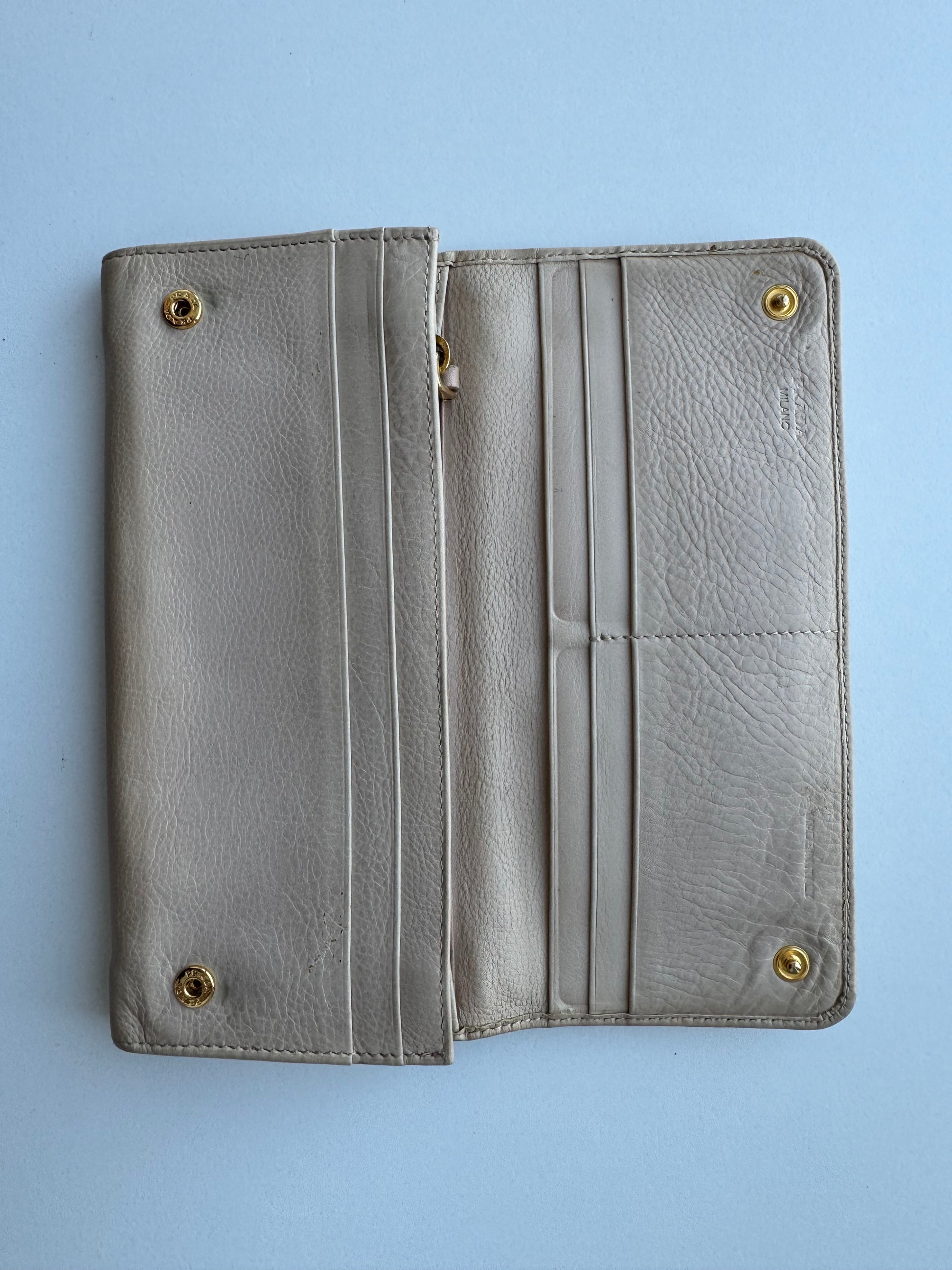 Prada - Beige - Long Wallet