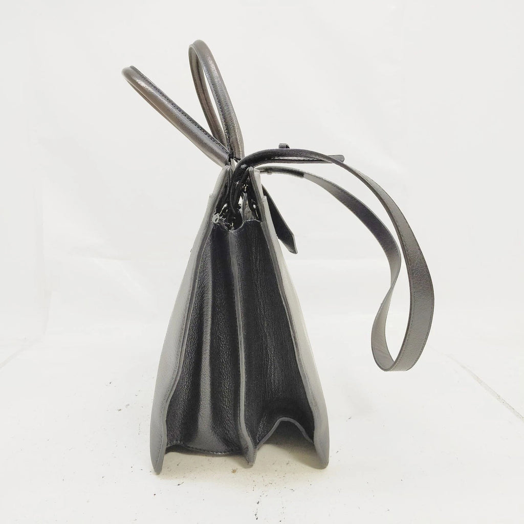 Jimmy Choo - Black Leather 2Way Shoulder Bag Italy