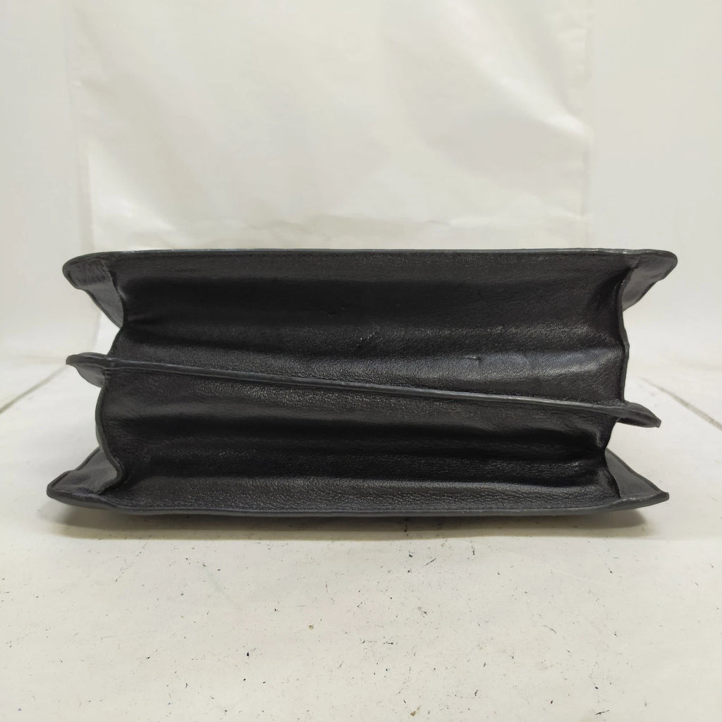 Jimmy Choo - Black Leather 2Way Shoulder Bag Italy