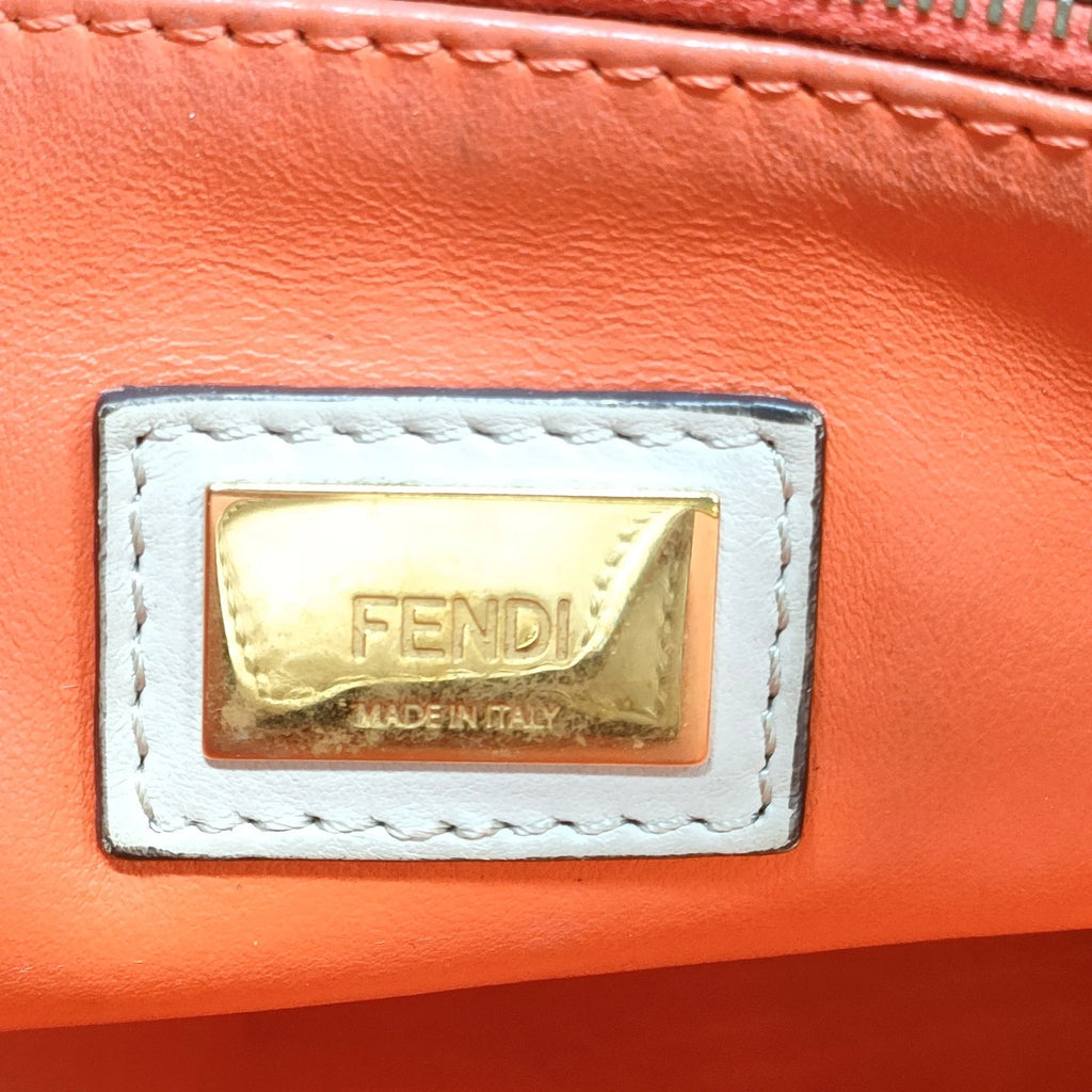 Fendi - Vitello 2jour Tote Beige Leather