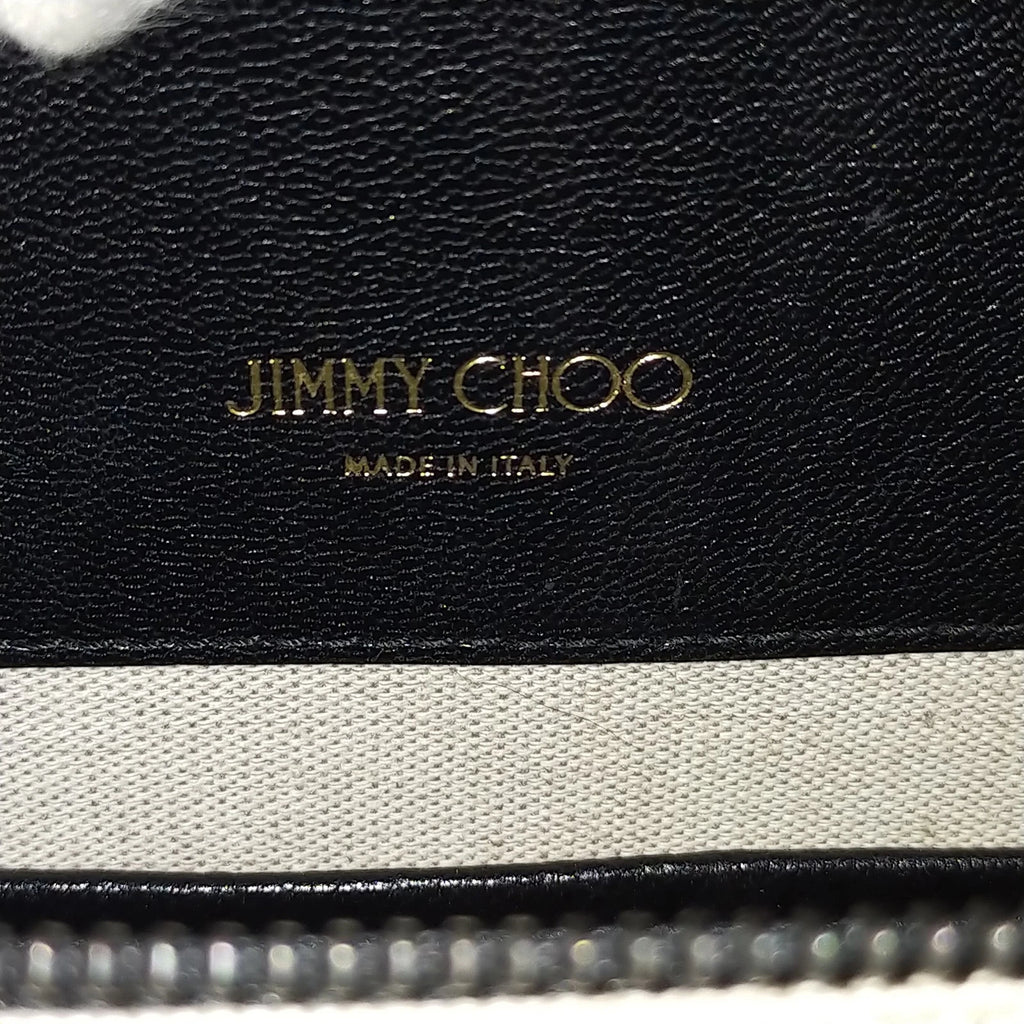 Jimmy Choo - Black Leather 2Way Shoulder Bag Italy