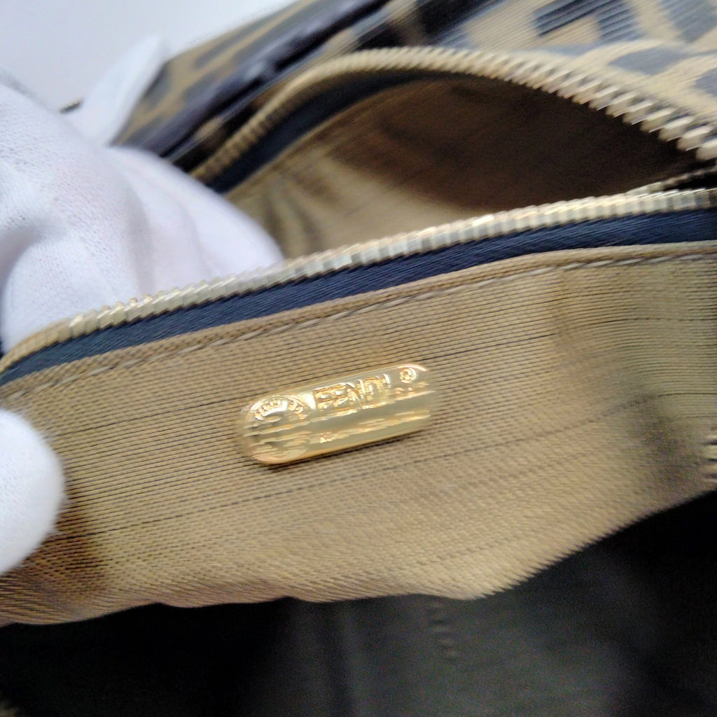 Fendi - Zucca Canvas Brown Hand bag
