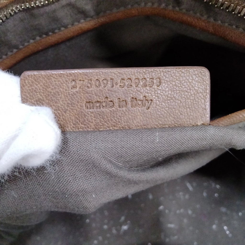 Yves Saint Laurent - Cabas Tote Brown Leather Gold Hardware