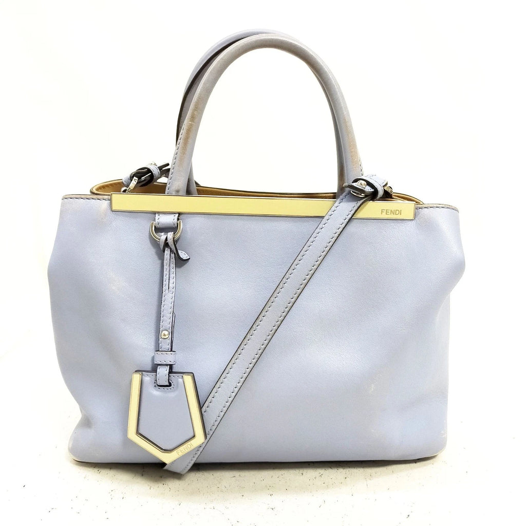 Fendi - 2Jour baby blue Leather