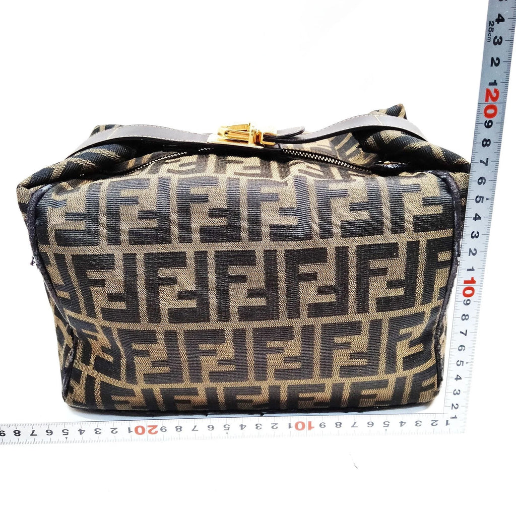 Fendi - Zucca Canvas Brown Hand bag