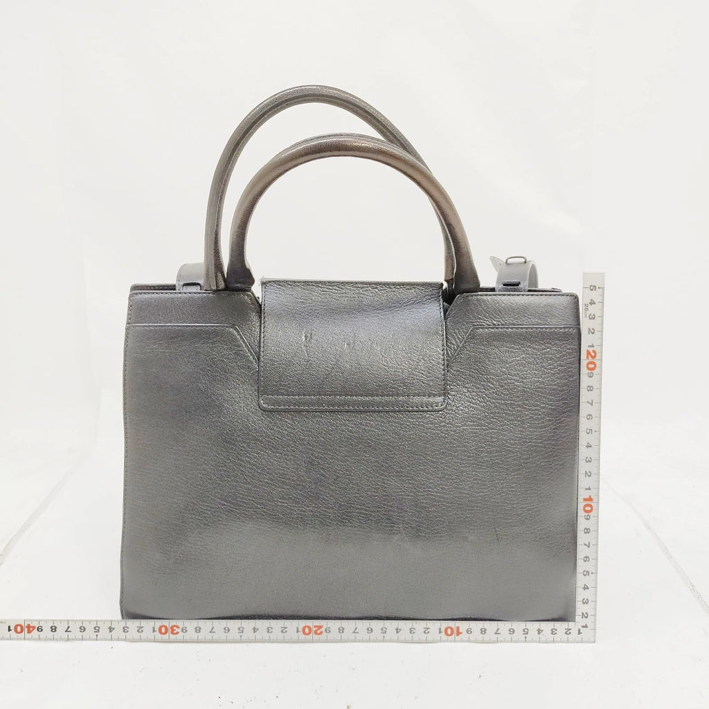 Jimmy Choo - Black Leather 2Way Shoulder Bag Italy